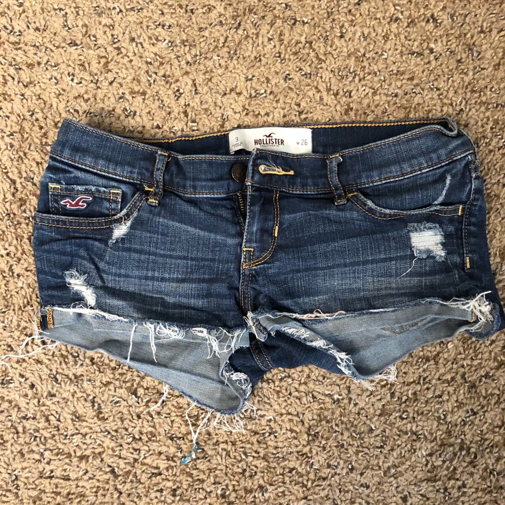 Hollister jean shorts